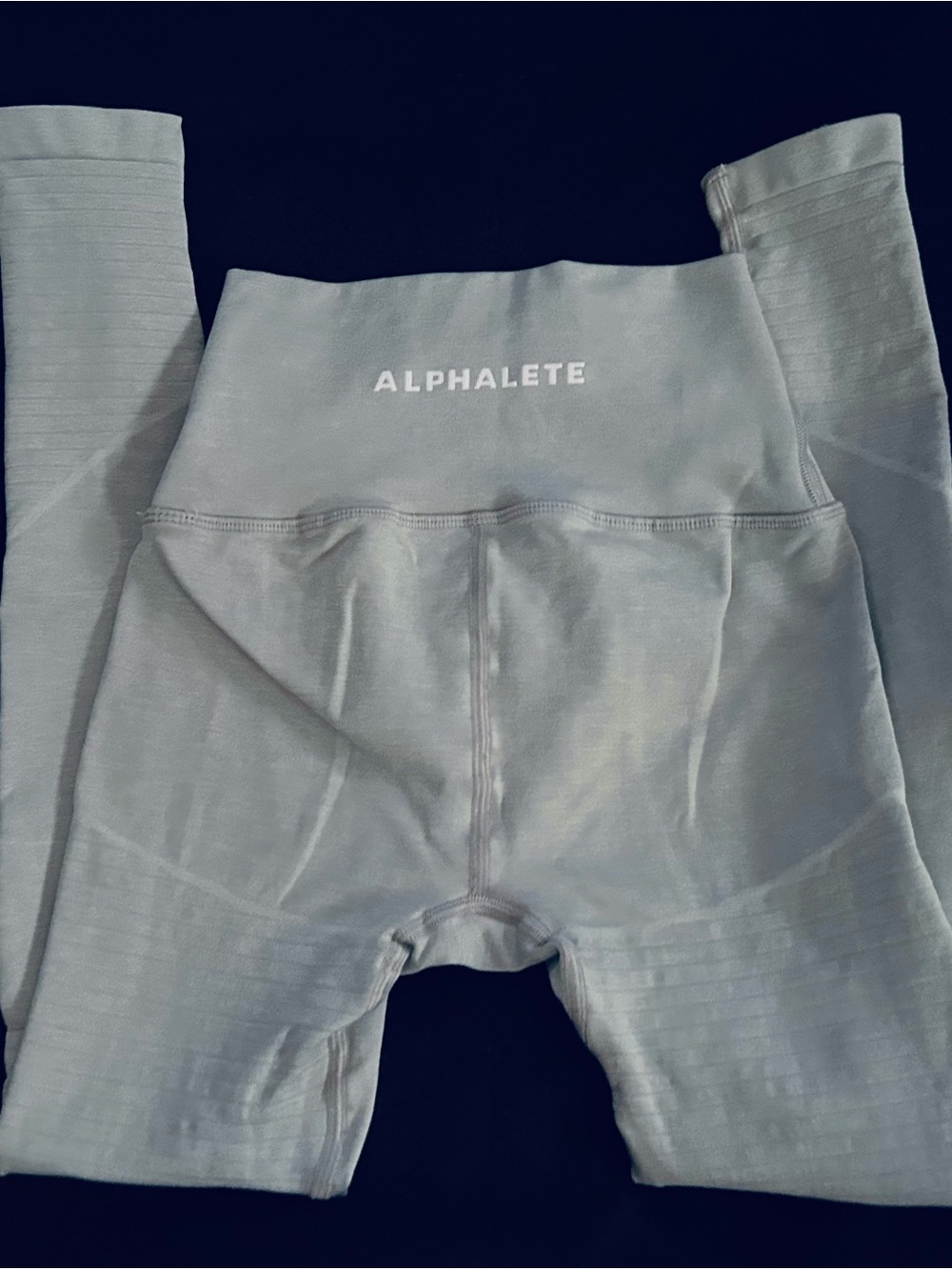 Alphalete OG Revival Leggings-Gray XS